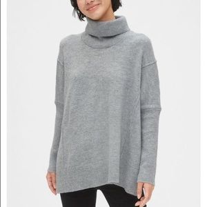 Gap Turtleneck Poncho Sweater